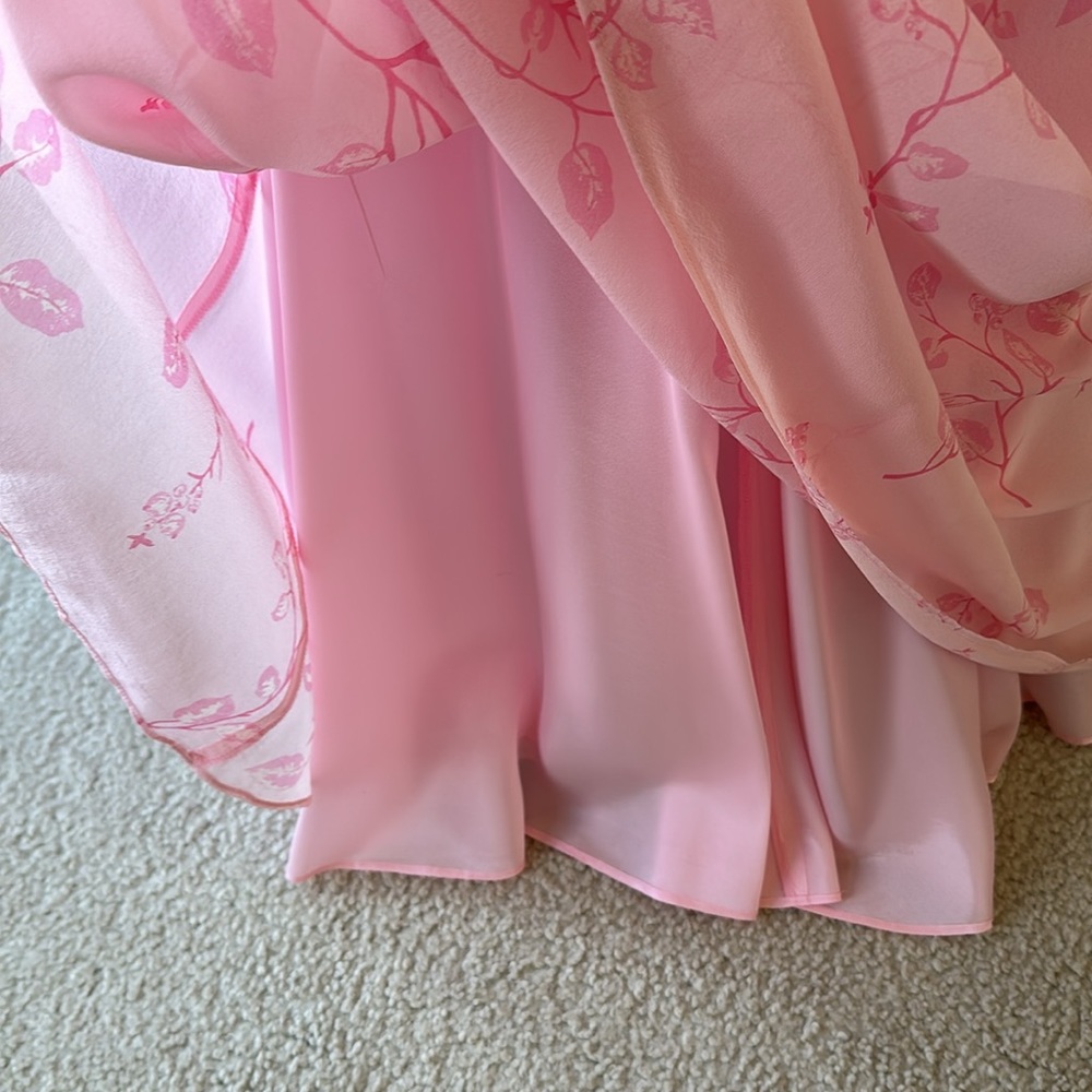 Adrianna Papell Silk Sleeveless Maxi Dress - Picture 7 of 13